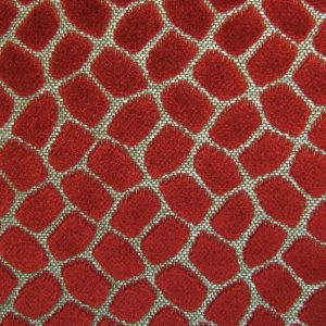 Amalfi E6 2523 300, velours meubelstof met stippen dessin.