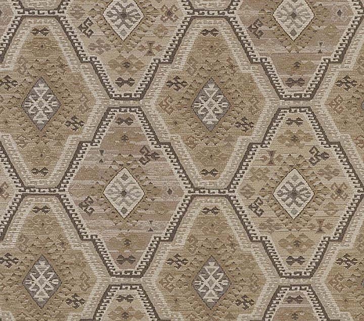 Kashmar E1860-natural, Kilim Möbelstoff | Effabrics.nl