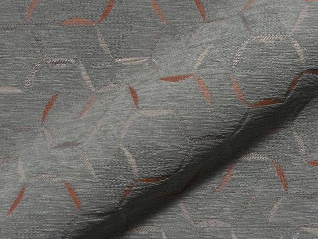Meribel E5605-600 grau, chenille Polsterstoff | Effabrics.nl