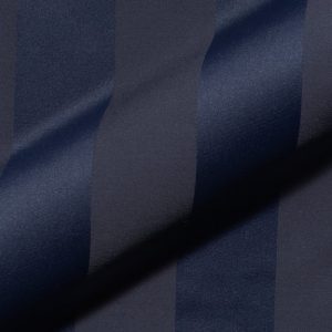 Gestreifte, feuerhemmende, klassischer Polsterstoff Boldini FR E5610-853 dunkelblau