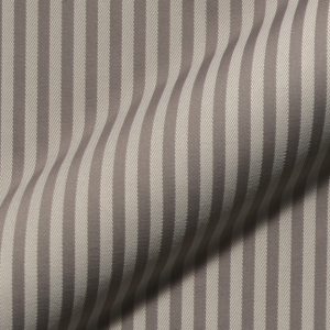 Fein gestreifte klassischer moebelstoff Rigello E5616-840 taupe, schwer entflammbar